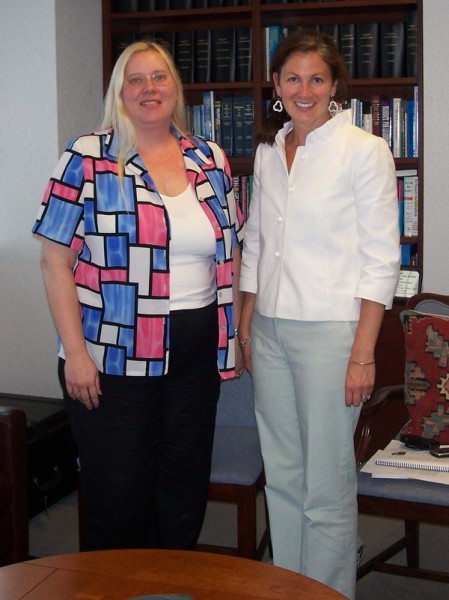 Lisabeth Clawson-Couturier (Las Vegas Field & Focus) meets with staff for Senate Majority Leader Harry Reid
